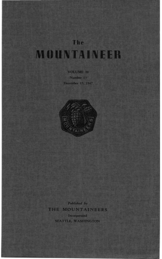 The Mountaineer 1947 cover
